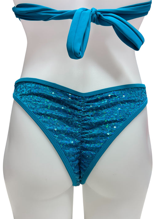 BLADE CHEEKY Y CUT-BLUE SEQUIN