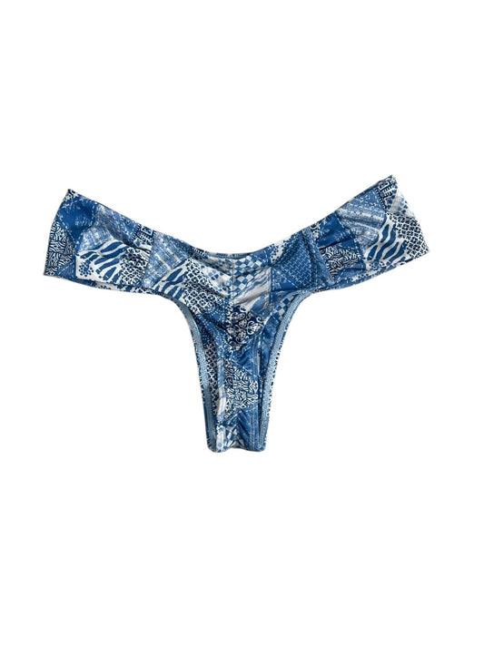 DENIM DAZE RUCHED BOTTOM - Berry Beachy Swimwear