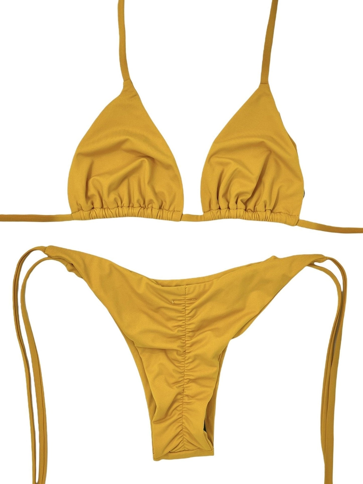 HARVEST CHEEKY SCRUNCH BOTTOM - BUTTERSCOTCH - Berry Beachy Swimwear