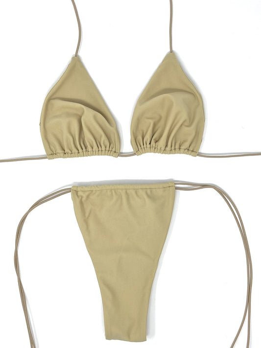 MICRO SKIN SLIDE BOTTOM - SAND - Berry Beachy Swimwear