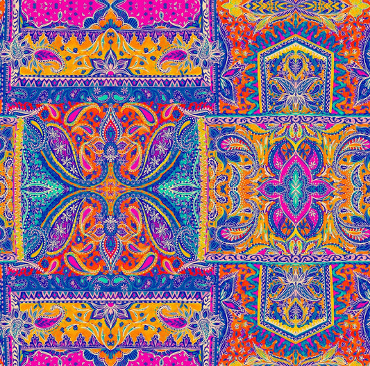 PAISLEY TIDE RUCHED BOTTOM - Berry Beachy Swimwear