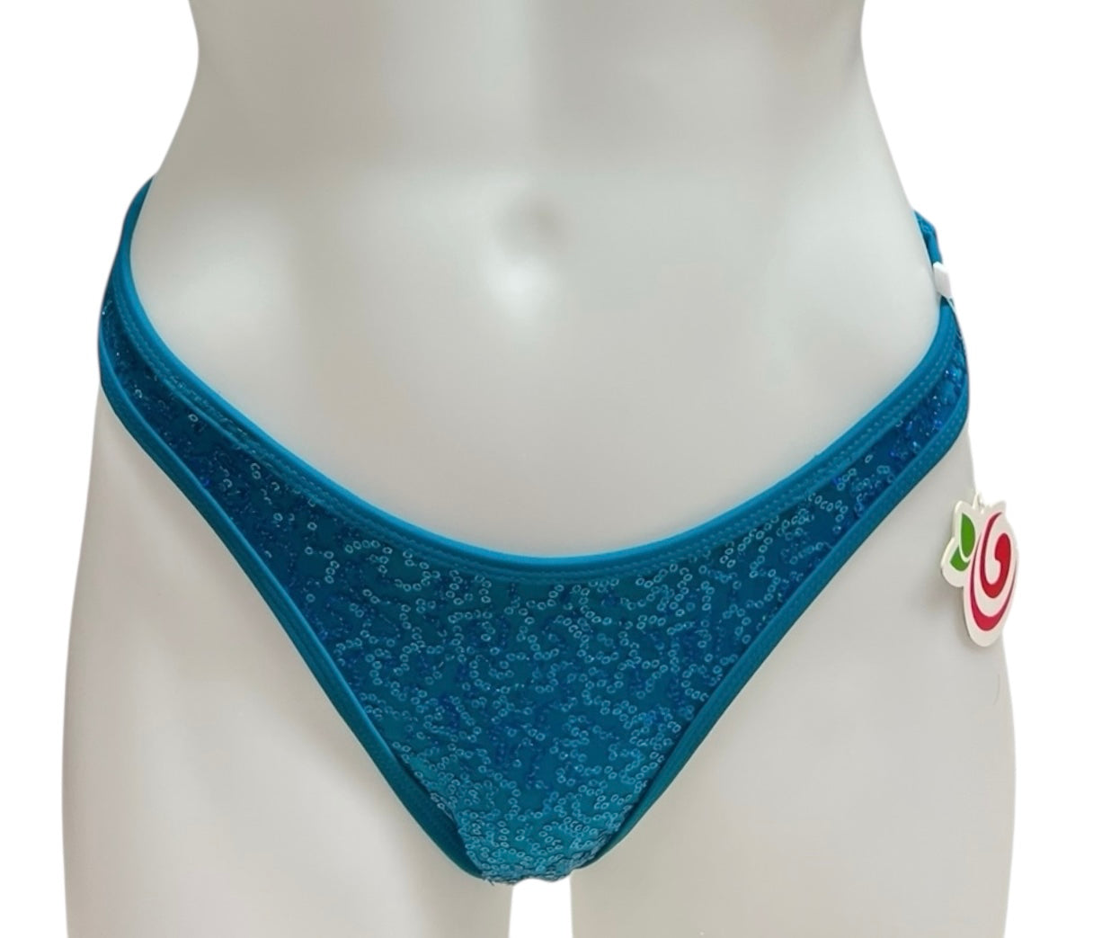 BLADE CHEEKY Y CUT-BLUE SEQUIN